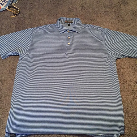 Peter Millar Striped Polo - Picture 3 of 3